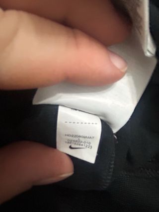 Felpa Nike con zip e inserti