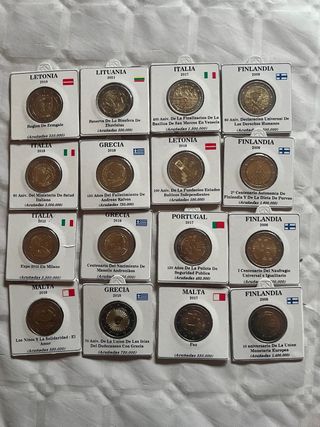 Lote de monedas sergio