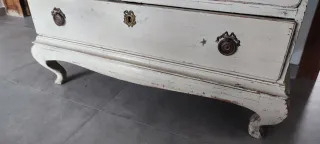 Cómoda Vintage Madera Blanca