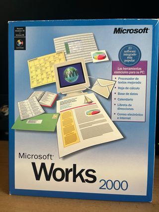 Microsoft Works 2000 en CAJA