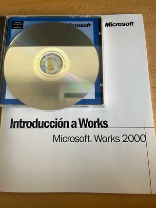 Microsoft Works 2000 en CAJA