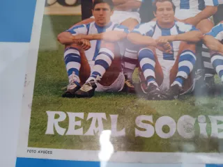 Cuadro Real Sociedad Temporada 76-77