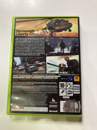 Grand Theft Auto IV Xbox 360