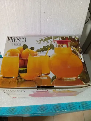 Set Caraffa Bormioli Rocco 7 Pezzi