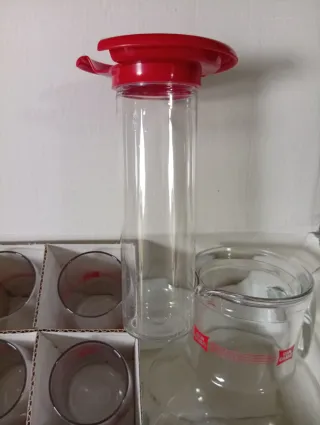 Set Caraffa Bormioli Rocco 7 Pezzi