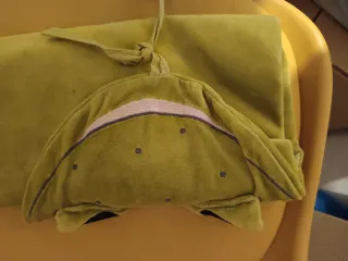 Cambiador de bebé verde