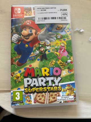 Mario Party Superstars Nintendo Switch - Buen Esta