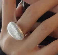 Anello 925 Minimalista Argento Regolabile