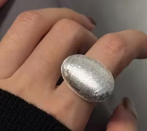 Anello 925 Minimalista Argento Regolabile