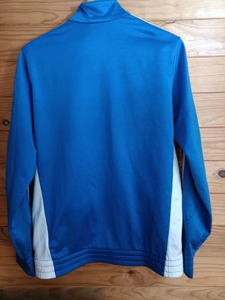 Sudadera Adidas Color Azul, Blanco y Rojo Talla S