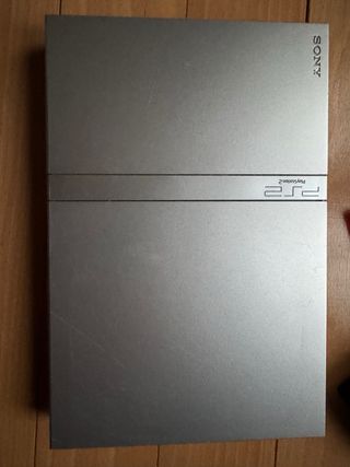PlayStation 2 Silver Sony Completa
