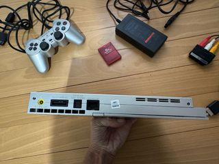 PlayStation 2 Silver Sony Completa