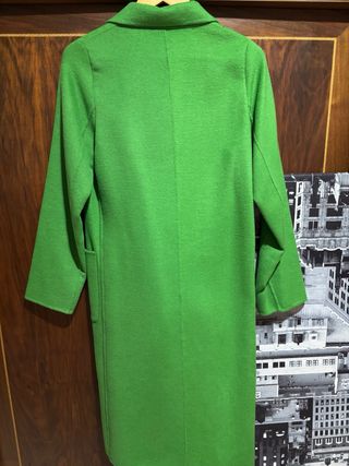 Abrigo Lana Zara Verde