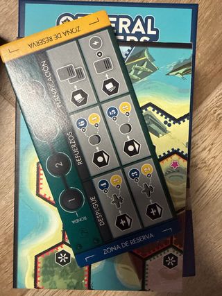 Juego de mesa General Orders Segunda Guerra Mundia