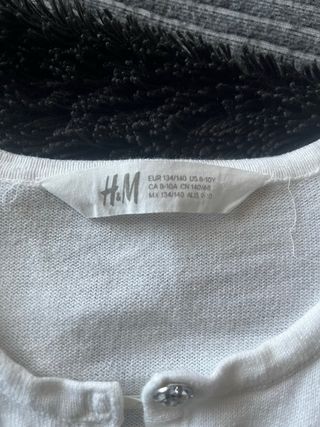 Chaqueta corta H&M blanca