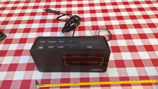 Radio Despertador Silvercrest Negra