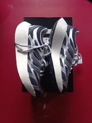 Zapatillas Adidas Adizero Aruku Running Azul/Plata