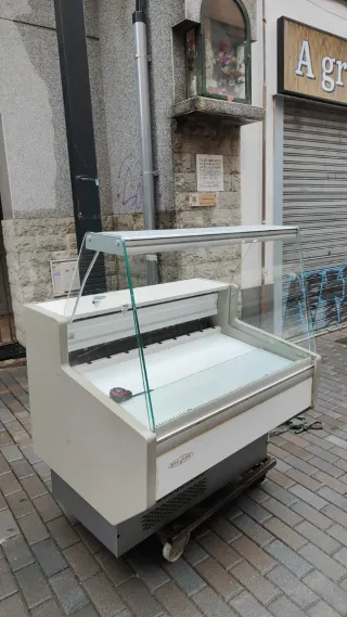 Expositor refrigerado cristal