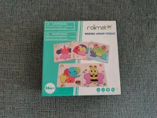 Juguetes de madera: puzzles y apilables