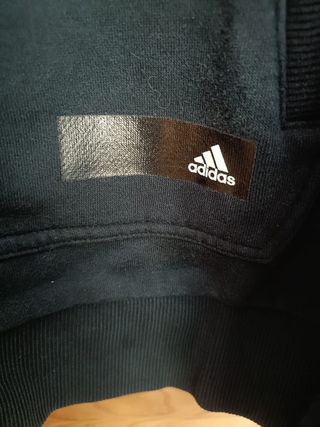 Sudadera Adidas Color Negro, Dorado y Blanco S