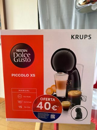 Cafetera Krups Dolce Gusto Piccolo XS nueva