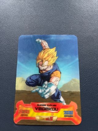 Carta Dragon Ball Z Super Saiyan Vegekou