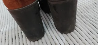 Botines piel Alpe Woman marrones