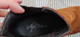 Botines piel Alpe Woman marrones