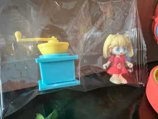 Mini Caja Coffee Shop con mini Muñeca