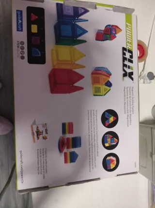 PowerClix Solids 24 Piezas Construcción Magnética