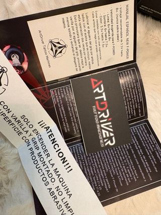 Art Driver F-Power + Cheyenne Grip Plata