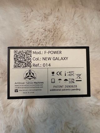 Art Driver F-Power + Cheyenne Grip Plata