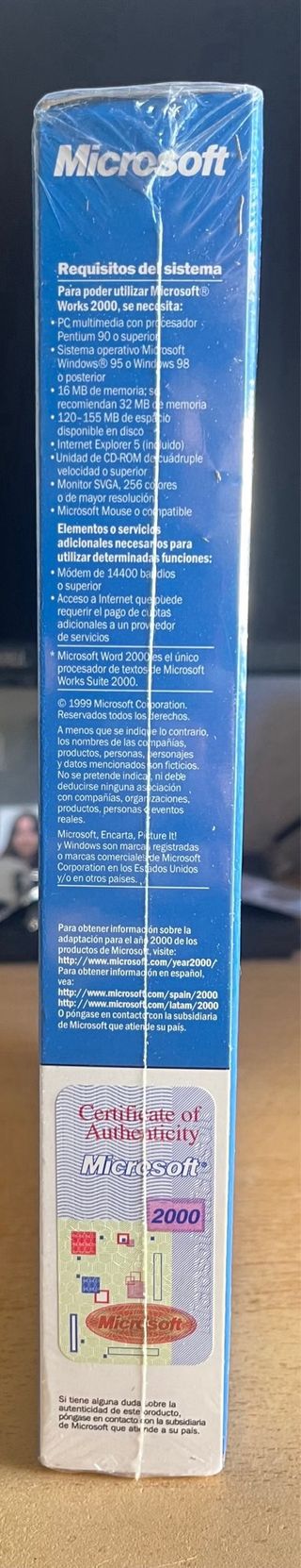 NUEVO Microsoft Works 2000 PRECINTADO