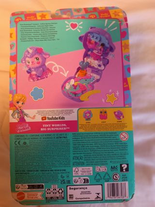Polly Pocket Oveja Unicornio Morada