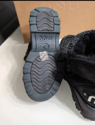 MOU Stivali neri con plateau edizione speciale