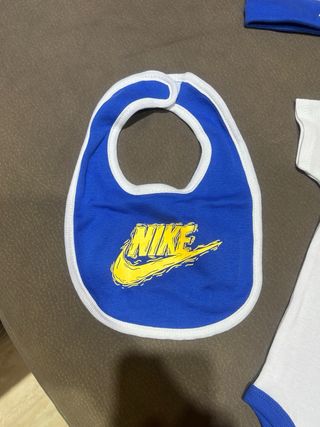 Set Neonato Nike Bianco e Blu