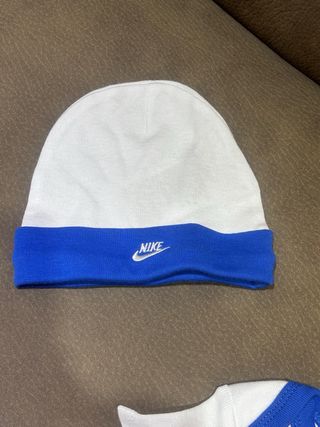 Set Neonato Nike Bianco e Blu