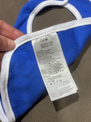 Set Neonato Nike Bianco e Blu