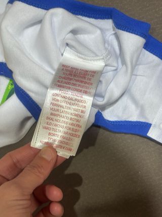 Set Neonato Nike Bianco e Blu