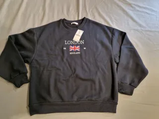 Sudadera Stradivarius London UK Talla S