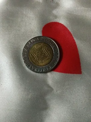 Moneta antica Banca d'Italia 500 Lire