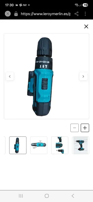 Taladro Inalámbrico con Baterías