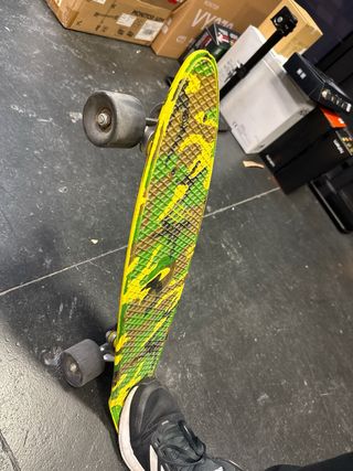 Skate de plástico camuflaje