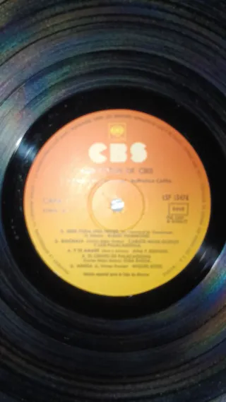 Vinilo Los Éxitos de CBS