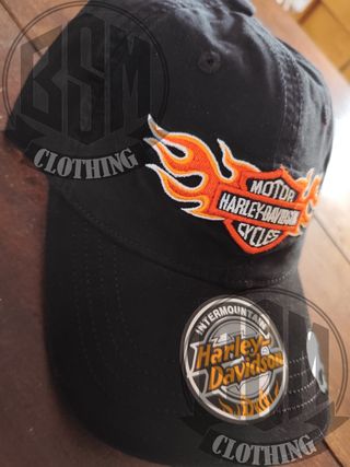 Cappellino Harley Davidson BS flames
