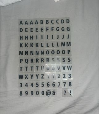 Caja de Luz LED Decorativa Negra y Blanca