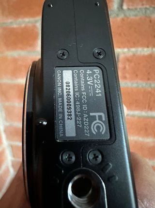 Cámara Digital Canon SX610 HS WiFi Negra