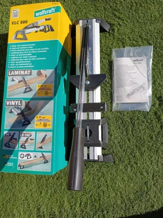 Guillotina de vinilo laminado Wolfcraft VLC 800