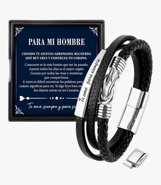 Pulsera Rebundex para hombre San Valentín
