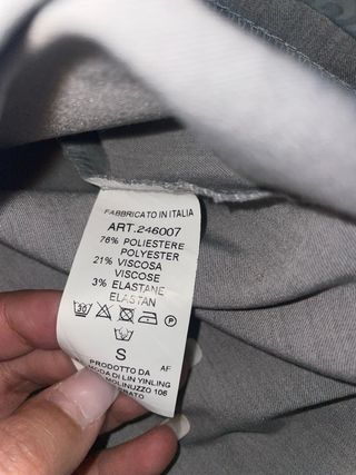 Falda pantalón gris